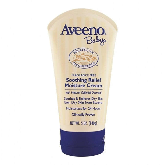 Aveeno Baby Fragrance Free Soothing Relief Moisture Cream 140g