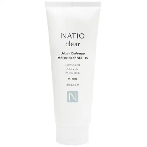 Natio Clear Oil Urban Defence Moisturiser Spf 15 100ml