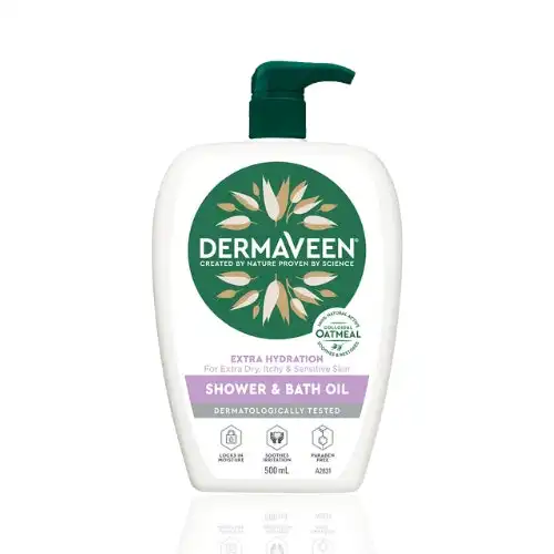 DermaVeen Extra Hydration Shower And Bath Oil 1l