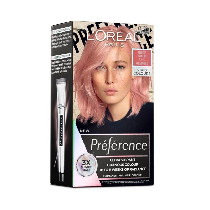 L'Oreal Loreal Preference Vivids 9.213 Rose Gold