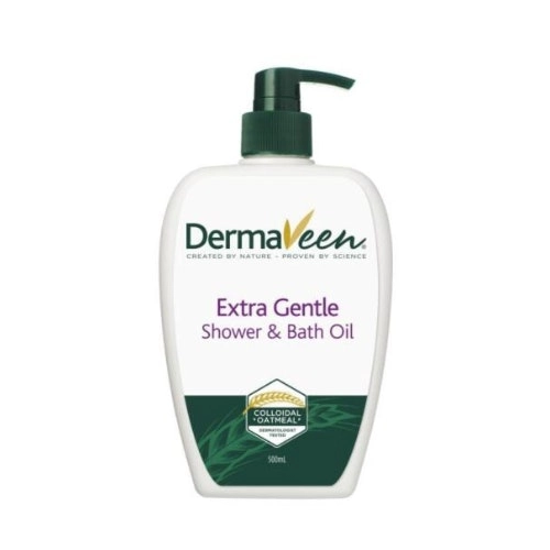 DermaVeen Extra Gentle Shower And Bath Oil - 500ml