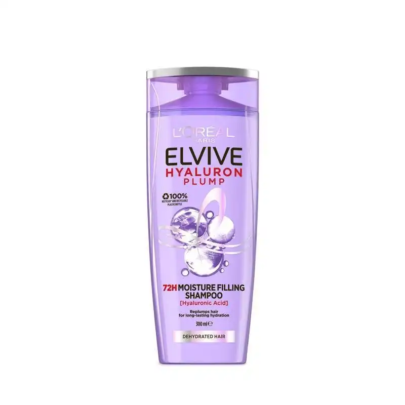 Loreal L'oreal Paris Elvive Hyaluron Plump 72h Moisture Filling Shampoo 300ml