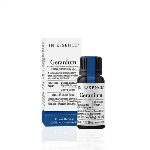 In Essence Geranium Essential Oil 8ml