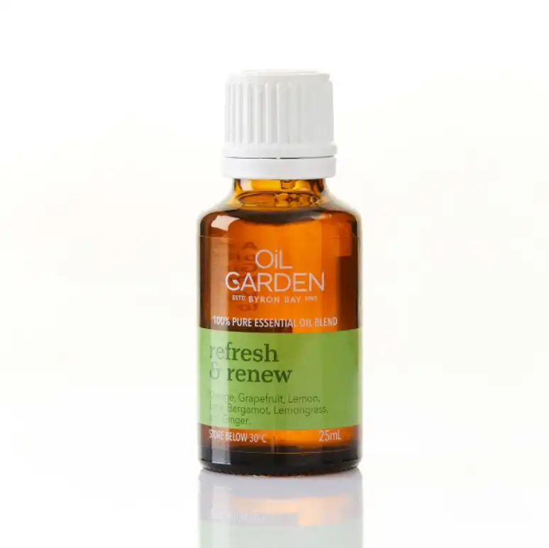 Oil Garden Refresh & Renew Essential Oil Blend 25ml