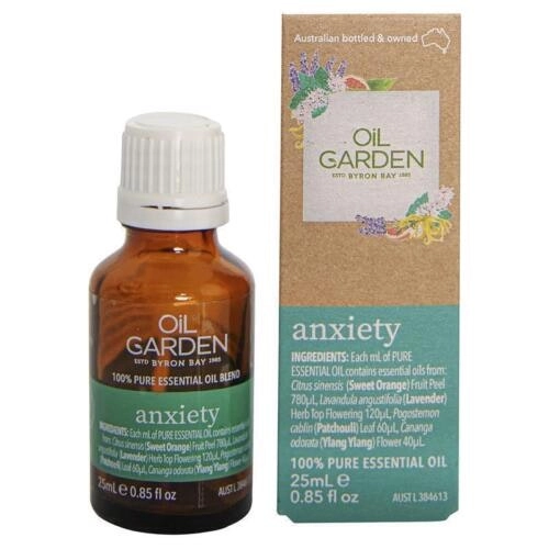 Oil Garden Anxiety Pure Essential Oil Blend 25ml