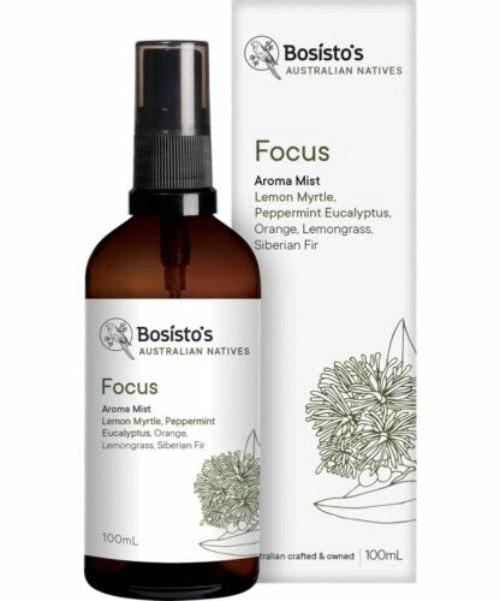 Bosisto's Bosistos Australian Natives Focus Aroma Mist 100ml