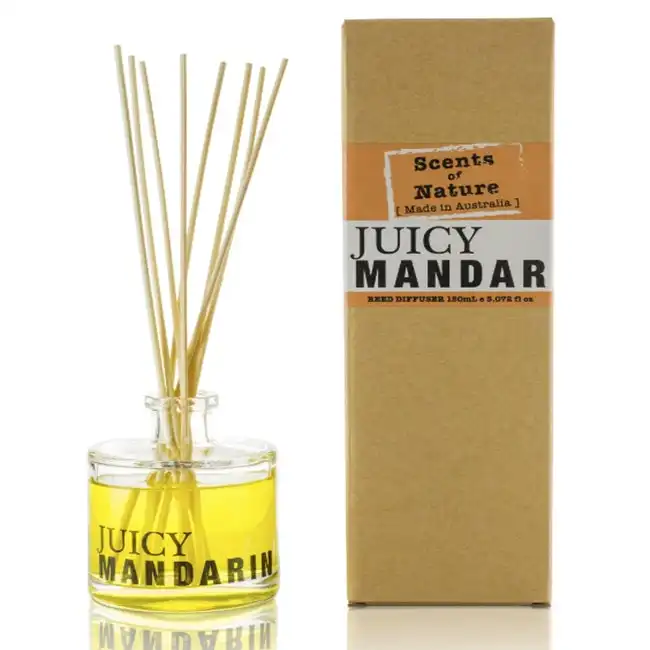 Tilley Scents Of Nature Reed Diffuser - Juicy Mandarin