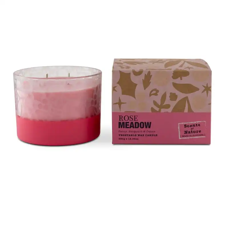 Tilley Scents Of Nature Rose Meadow Candle