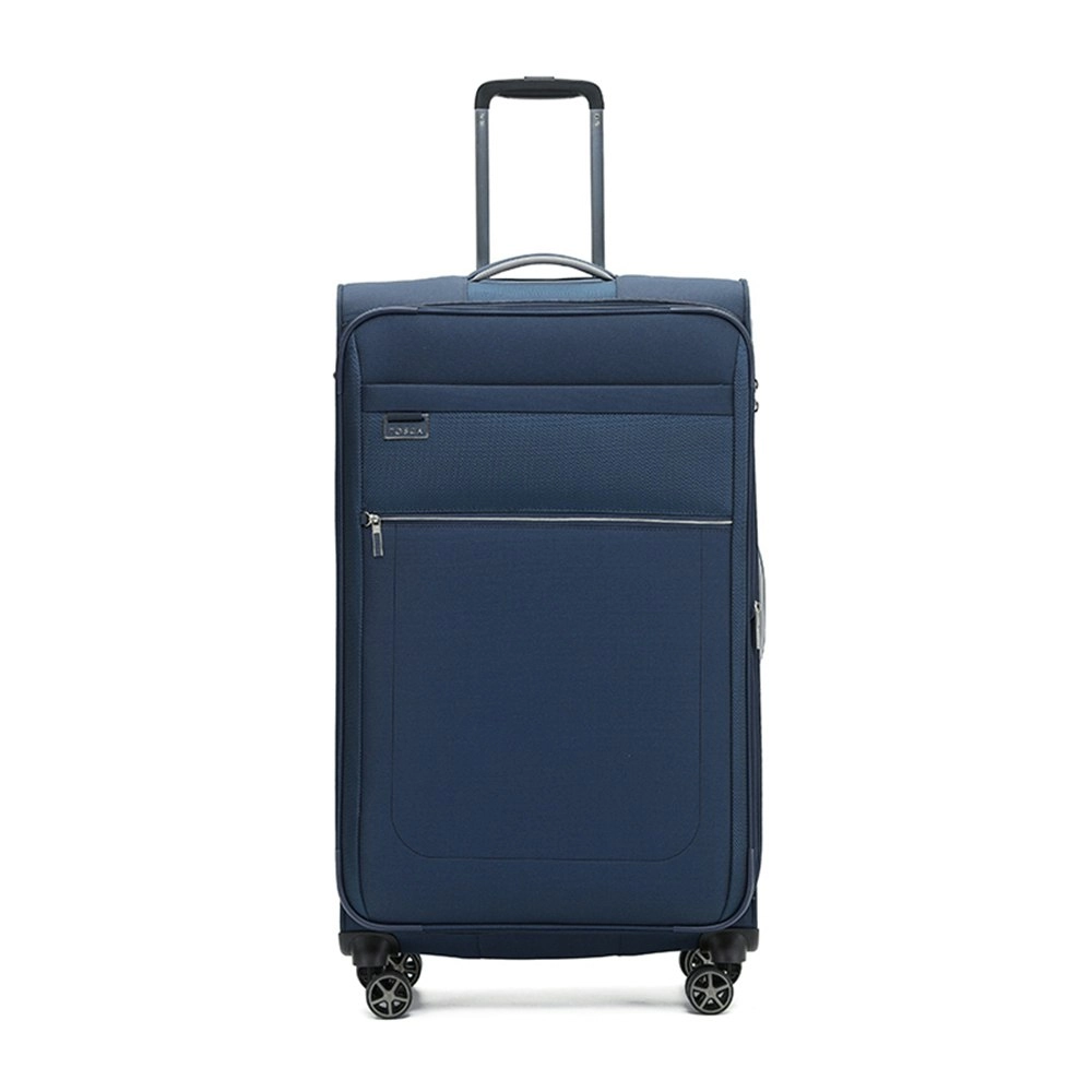 Tosca Vega 32" Holiday/Travel Luggage Suitcase Checked Baggage Trolley Bag Navy