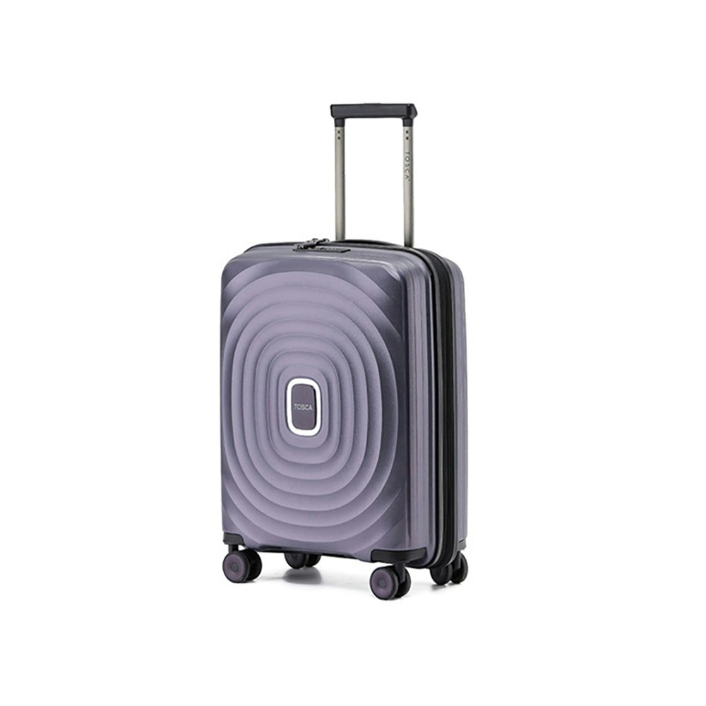 Tosca Eclipse 20" Cabin Trolley Lightweight Travel Suitcase 55x40x25cm - Purple