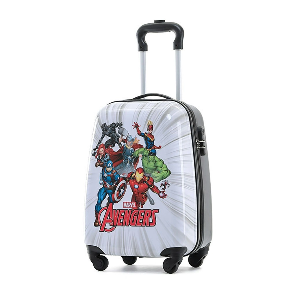 Marvel Avengers 17" Trolley Cabin Luggage Travel Wheel Suitcase Bag 50x35x24cm