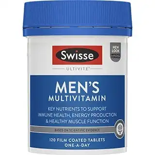 Swisse Men's Ultivite Multivitamin 120 Tablets