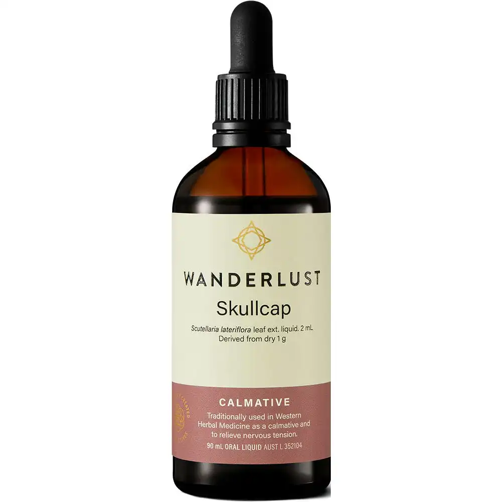 Wanderlust Skullcap Drops 90Ml