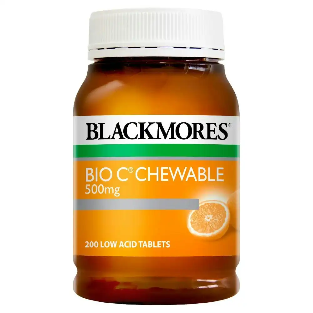 Blackmores Bio C Chewable 500Mg 200