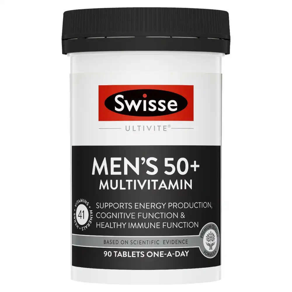 Swisse Ultivite Mens 50+ 90 Tabs