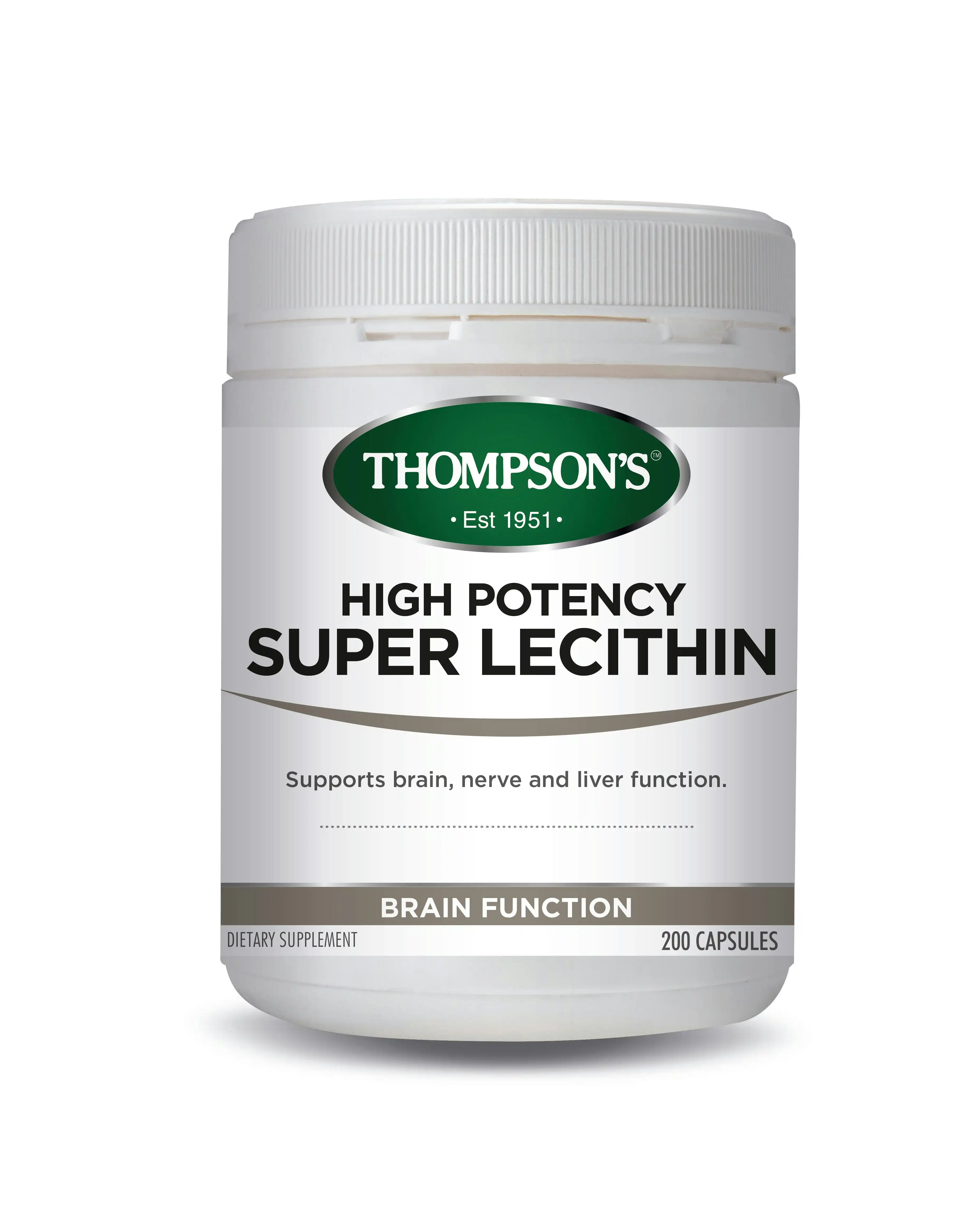 Thompson's Super Lecithin 200Cap