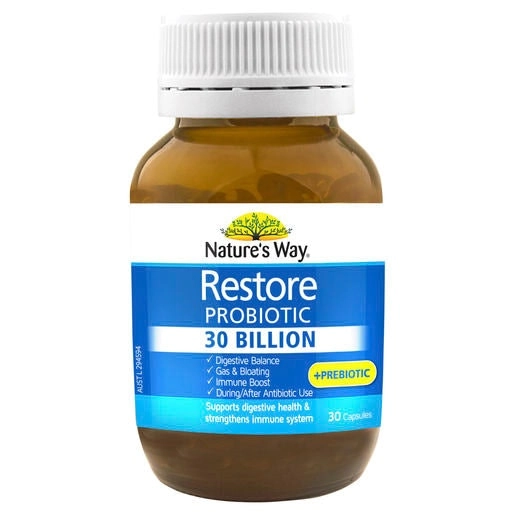 Natures Way Restore Probiotic 30B 30 Tabs