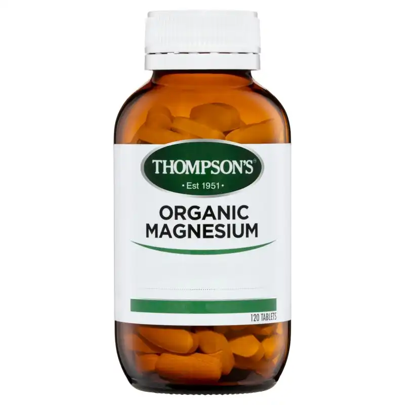 Thompson's Organic Magnesium 120 tabs