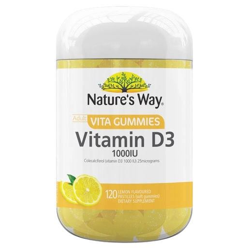 Natures Way Adult Vitamin D 120 Gummies