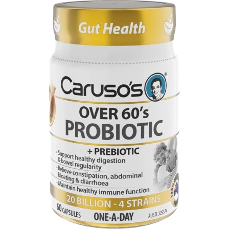 Caruso's Over 60s Probiotic 60 Capsules