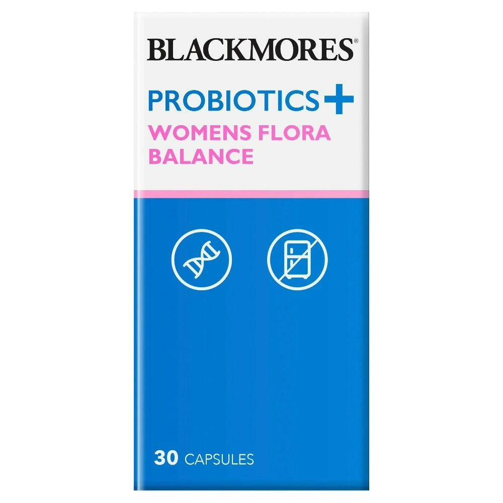 Blackmores Probiotics And Womens Flora Balance 30 Capsules