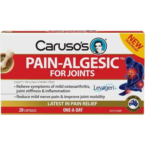 Caruso's Pain-Algesic For Joints(TM) 20 Capsules