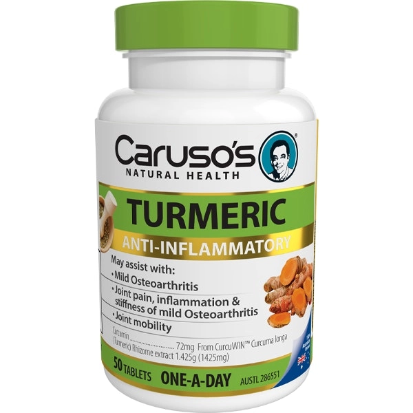 Caruso's Turmeric 50 Tablets