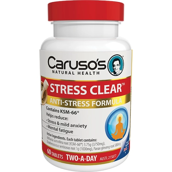 Caruso's Stress Clear 60 Tabs