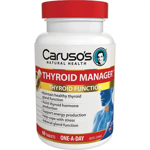 Caruso's Thyroid Manager(TM) 60 Tablets