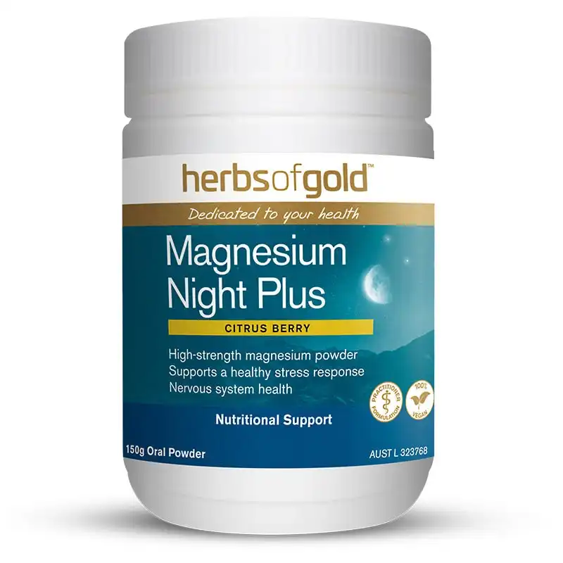 Herbs Of Gold Magnesium Night Plus 150g