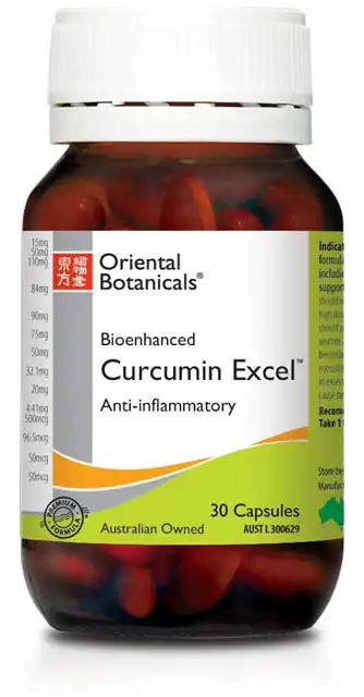 Oriental Botanic Curcumin Excel 30 Caps