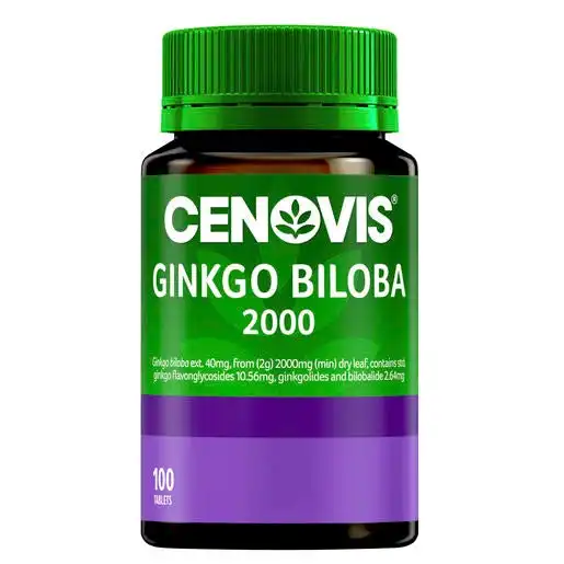 Cenovis Ginkgo Biloba 2000Mg 100 Tabs