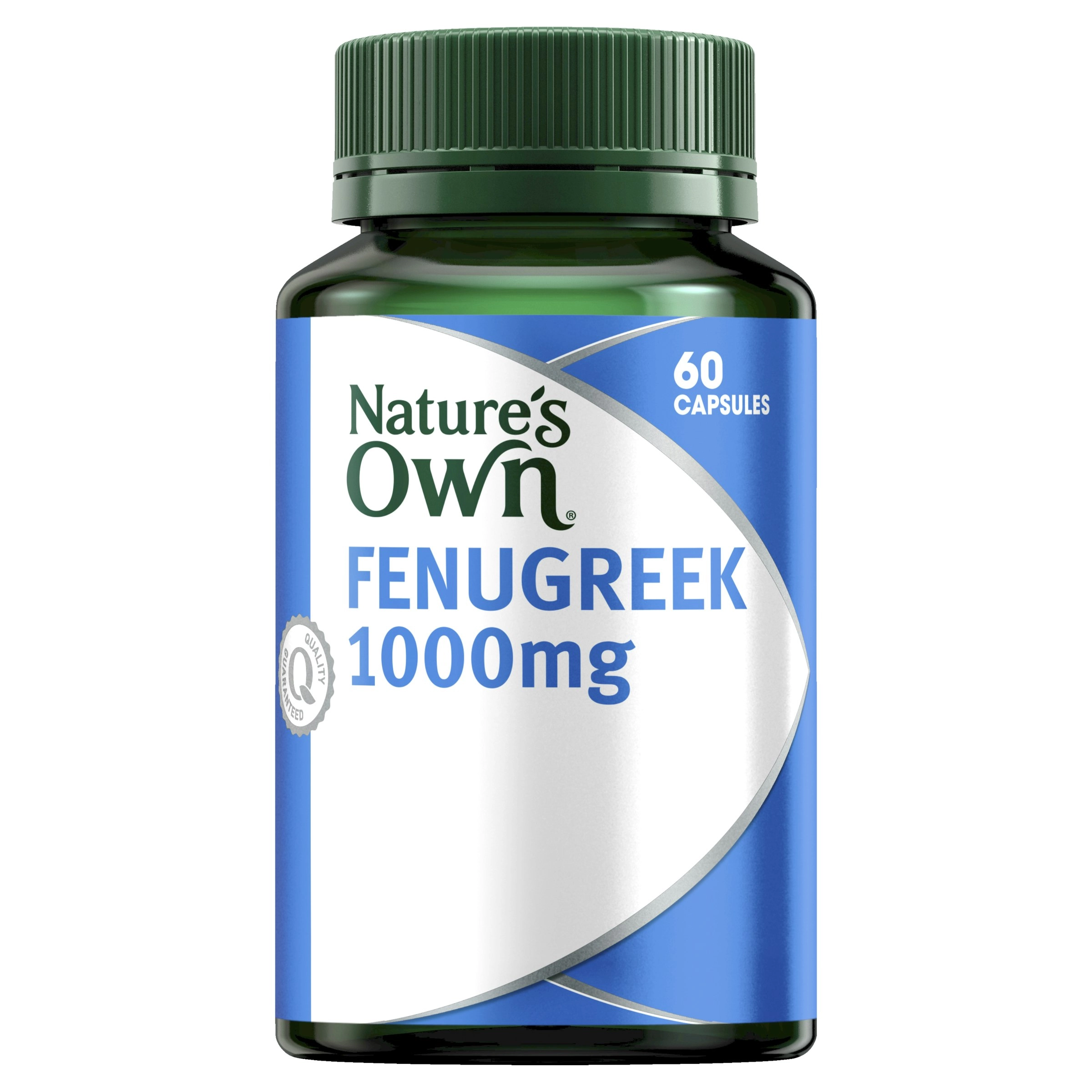 Natures Own Fenugreek 1000mg 60 Capsules