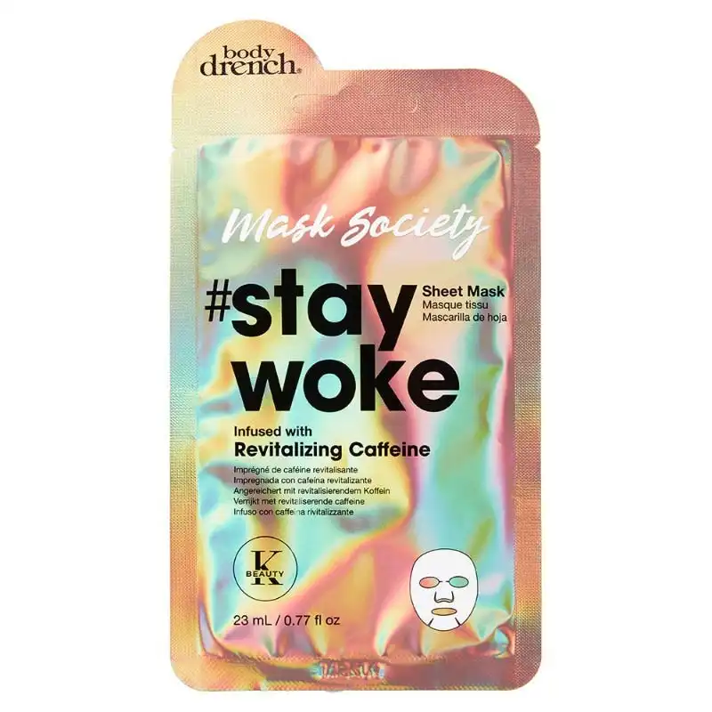 MASK SOCIETY #Stay Woke Sheet Mask