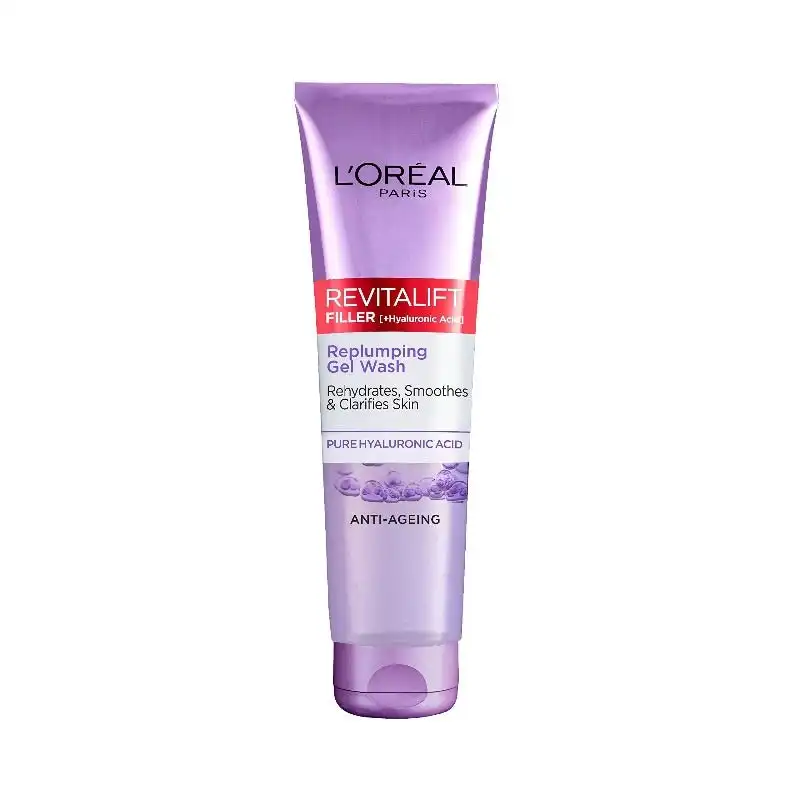 Loreal Revitalift Filler Replumpling Gel Wash 150ml