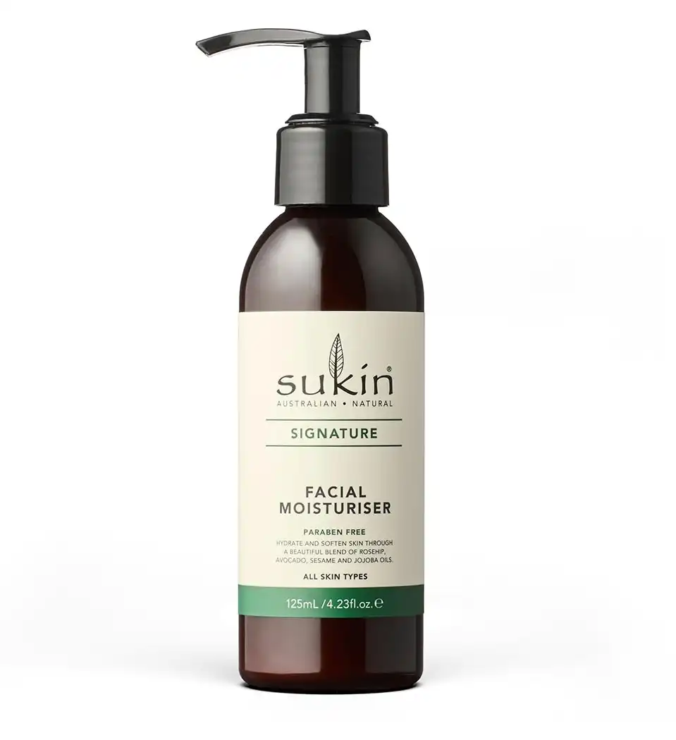 Sukin Signature Facial Moisturiser Pump 125ml