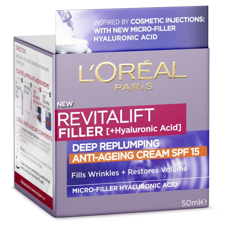 L'Oreal Paris Revitalift Filler Day Cream Spf15 50ml