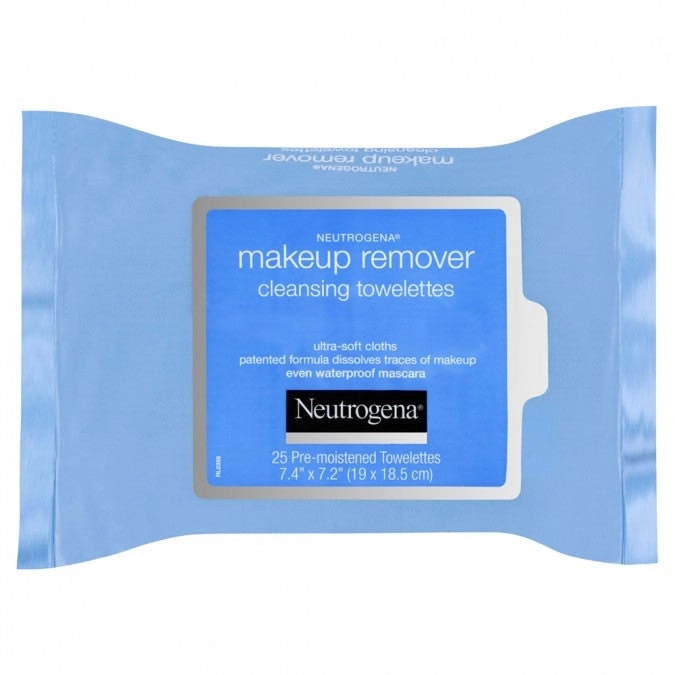 Neutrogena Makeup Remover Cleansing Towelettes 25 Wipes