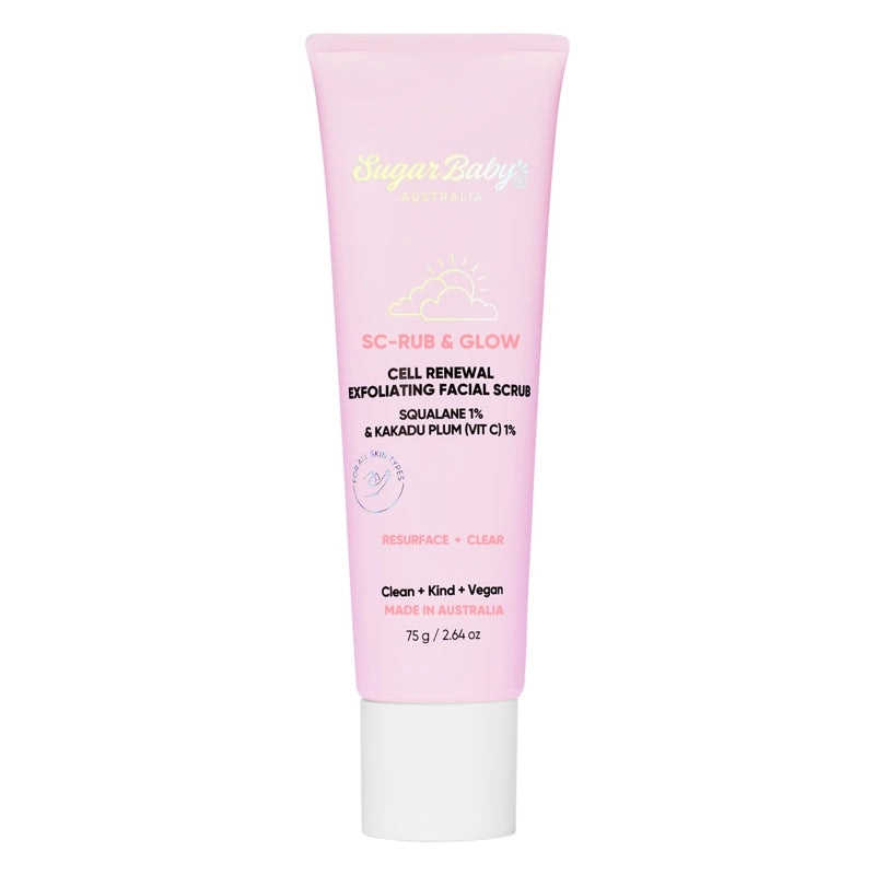 Sugar Baby Sc-Rub & Glow Facial Scrub 75g