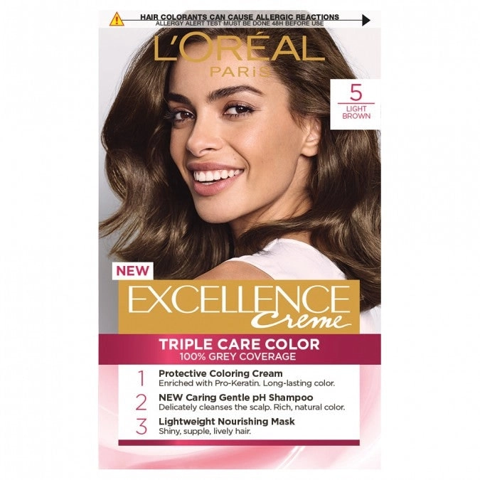 L'Oreal Excellence Creme 5 Brown Hair Colour