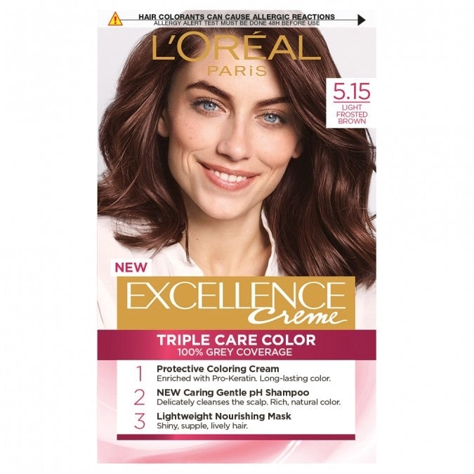 L'Oreal Excellence Creme 5.15 Natural Frosted Brown Hair Colour