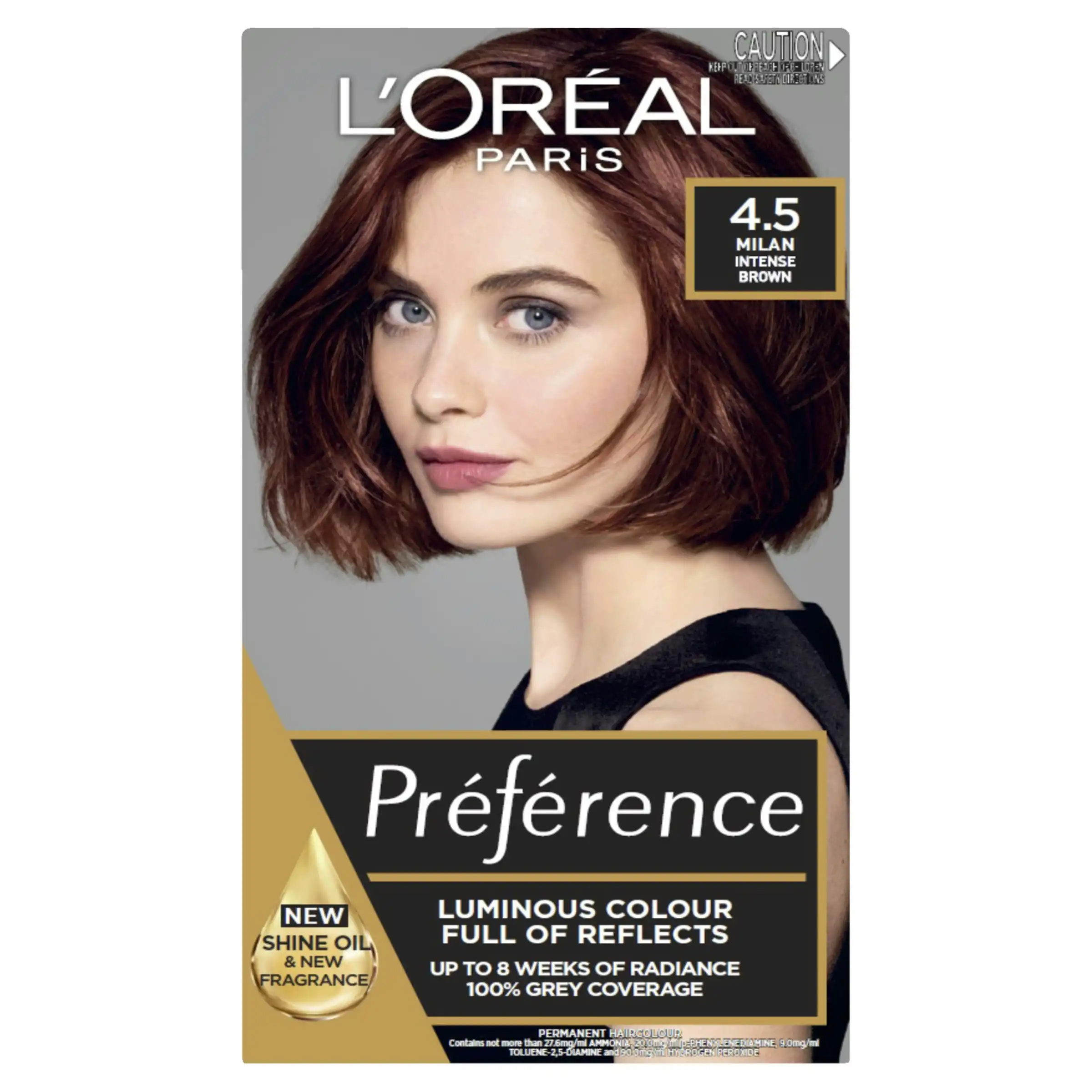 L'Oreal Paris Preference 4.5 Milan Dark Brown Auburn