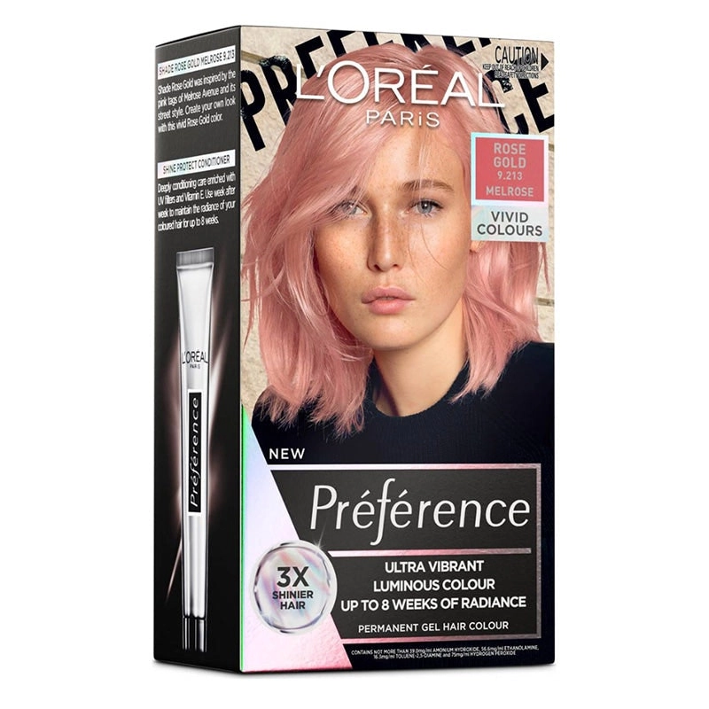 L'Oreal Paris Preference Vivids 9.213 Rose Gold