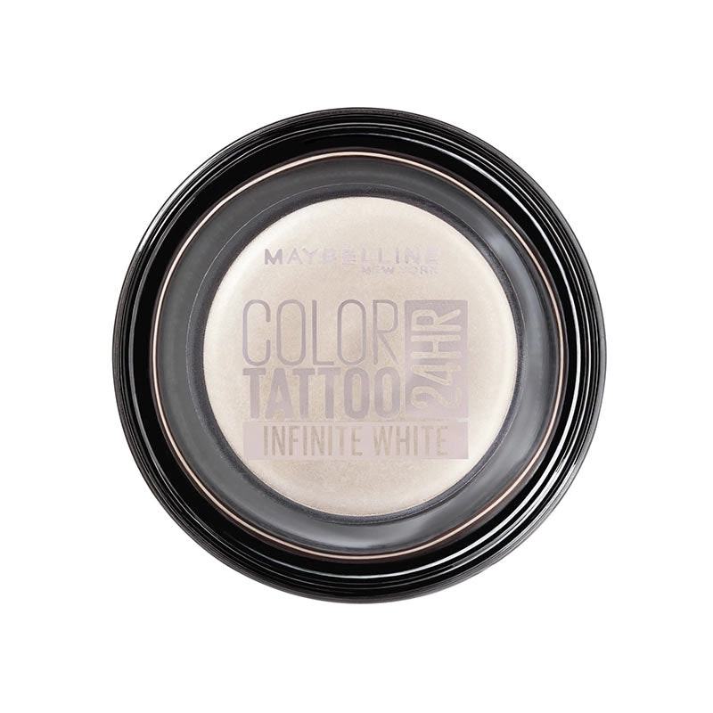 Maybelline Color Tattoo 24HR Cream Gel Eyeshadow - Infinite White