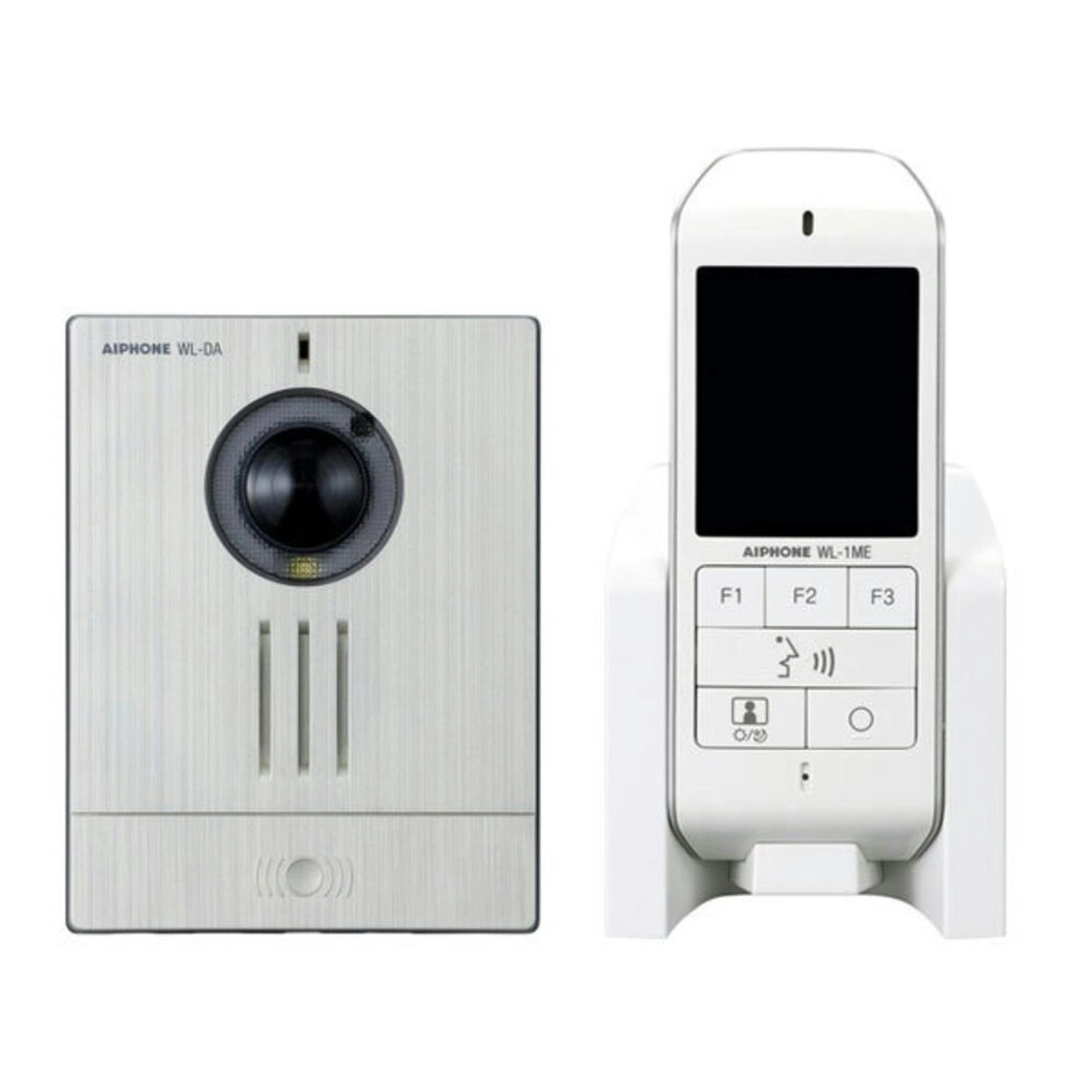 Aiphone 1.9GHZ Wireless Video Intercom Door Bell/Chime Monitor Security System