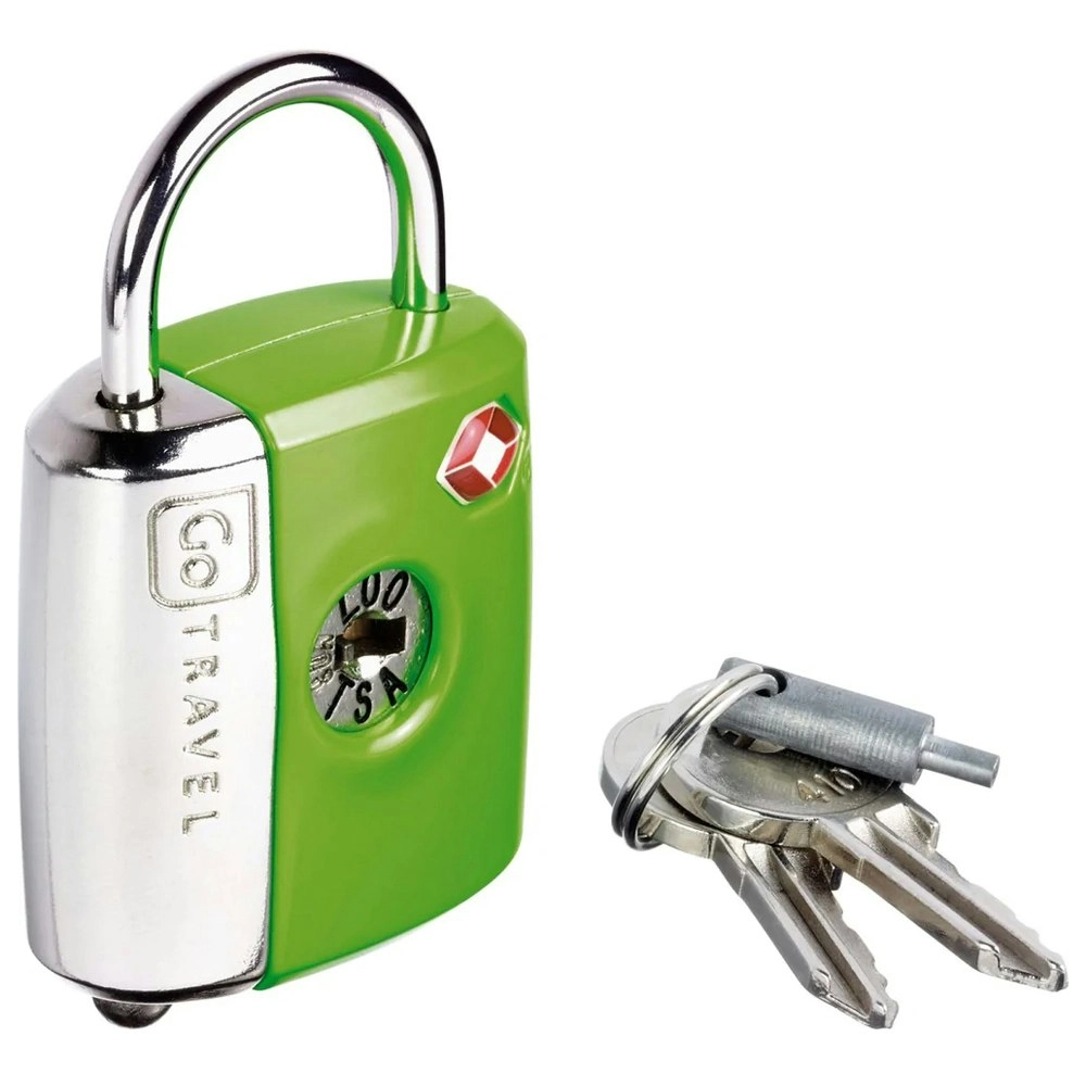 Go Travel TSA Dual Combination Key Luggage/Suitcase Security Padlock Assorted