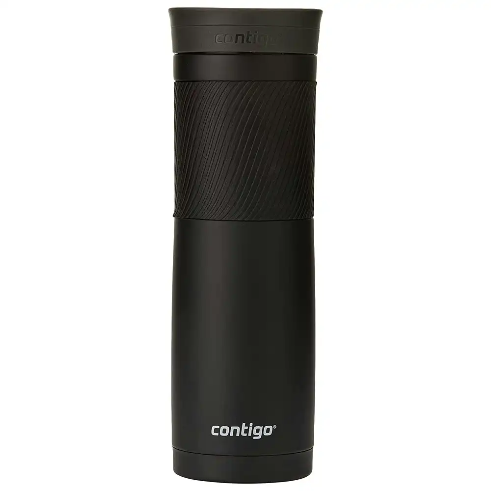 Contigo 709ml Bryon Snapseal Vacuum Insulated Travel Drink Mug Matte Black