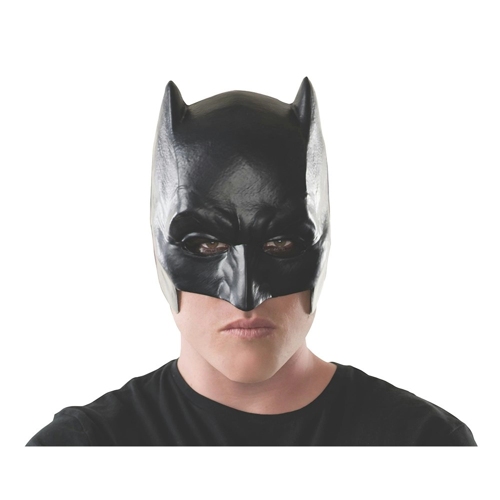 DC Comics Batman Dawn Of Justice 1/2 Mask Superhero Dress Up Adult Mens Costume