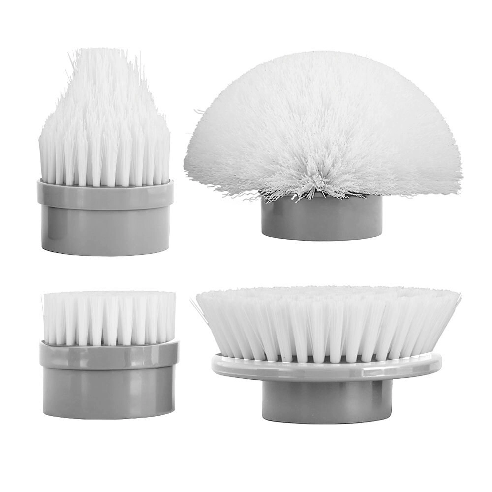 4pc TV Shop Turbo Scrub 360 Replacement Brush Head f/Standard/Deluxe Turbo Scrub