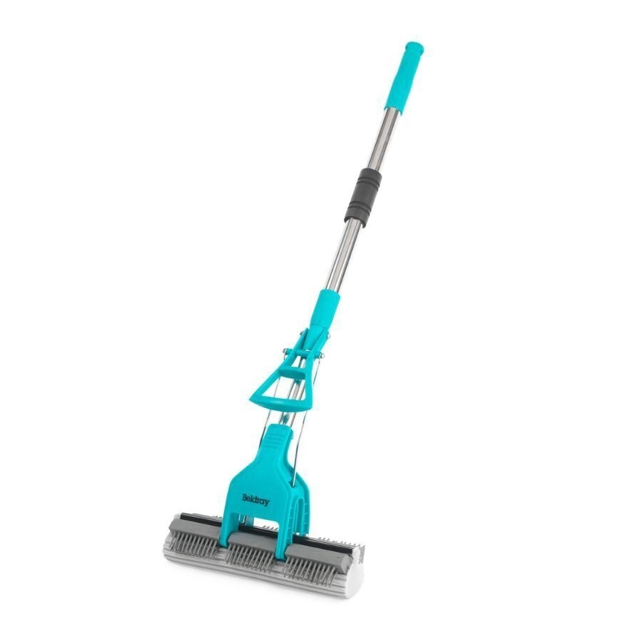 Beldray Pet Plus Slimline Cleaning PVA Mop w/Brush Telescopic Handle 90-120cm